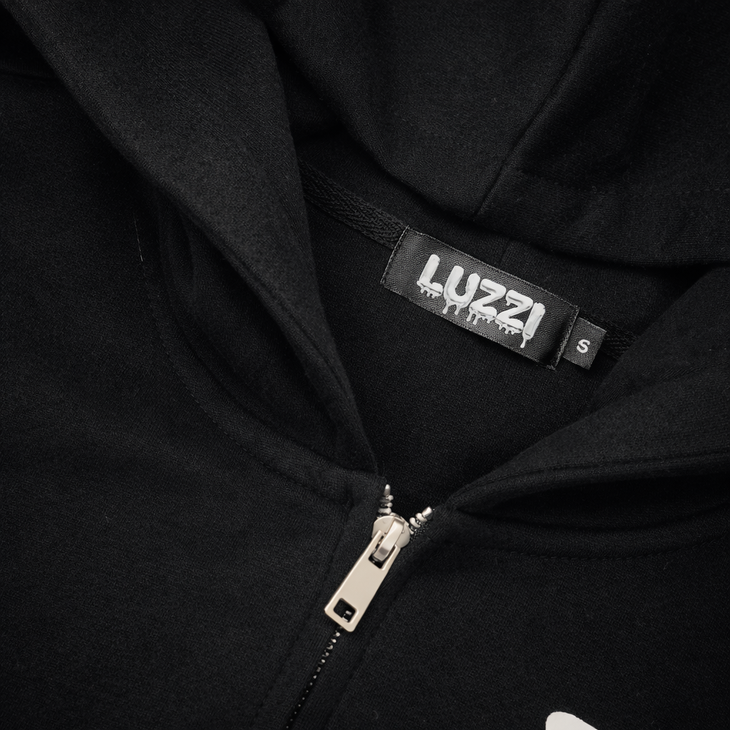 Pink Starfall Cropped Zip Jacket